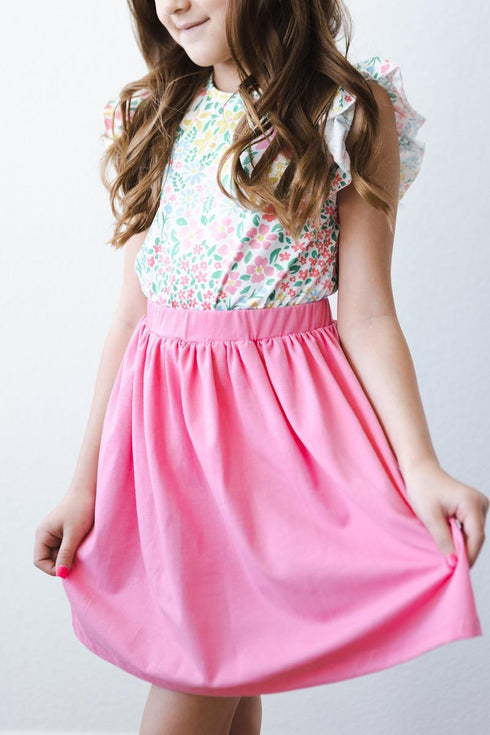 daffodils-s-s-ruffle-tee Mila &  Rose - Sophia's Style--12-24M--2